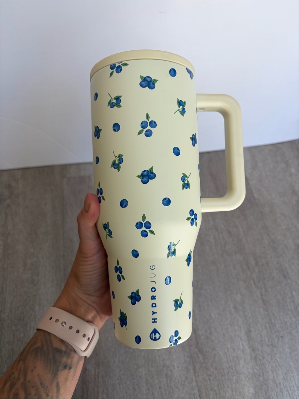 Blueberry Freshly Picked Hydrojug 32oz Traveler Tumbler